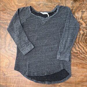 Isabel Marant Etoile 3/4 Sleeve Tee with High-Low Hem